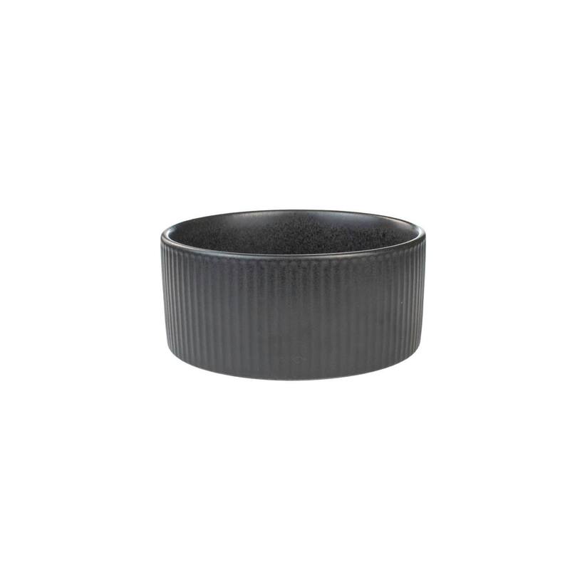 Anderson Black Stoneware 12 Pc Set