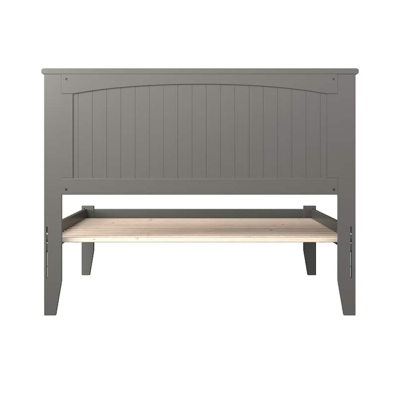 Nantucket Full Platform Bed in Grey