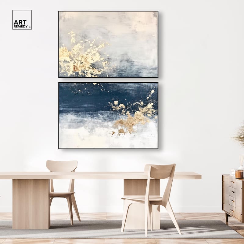 Inner Cosmos I Canvas Set of 2 by Art Remedy