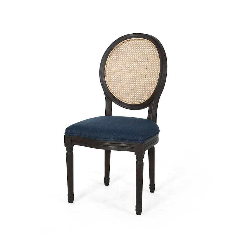 Govan Wooden Dining Chairs with Cushions (Set of 2) by Christopher Knight Home