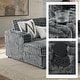 preview thumbnail 7 of 22, HULALA HOME Brigida Modern Oversized Loveseat Sofa Chaise Daybed