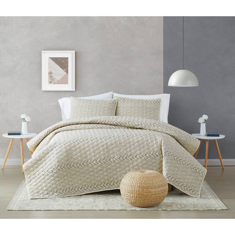 Brooklyn Loom Chase Quilt Set - King