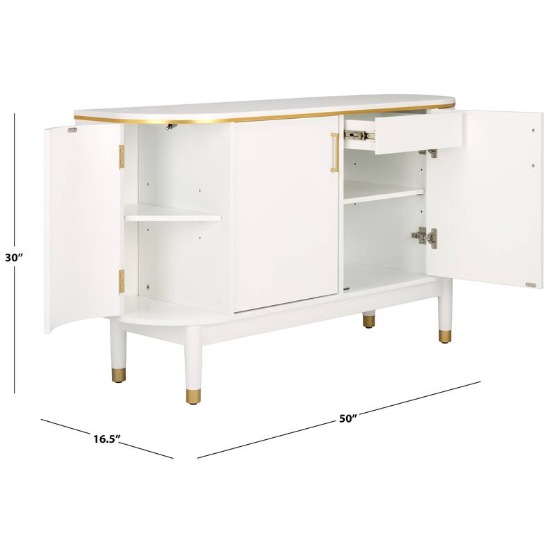 SEI Furniture Fenpatrick Buffet Sideboard - 50"W x 16"D x 30"H