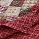preview thumbnail 6 of 16, Greenland Home Oxford Quilted Bedspread Set, Traditional Plaid, Cotton