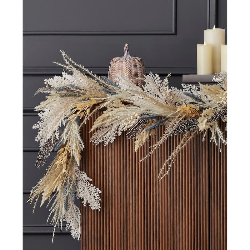 6 ft Fall Fields Garland