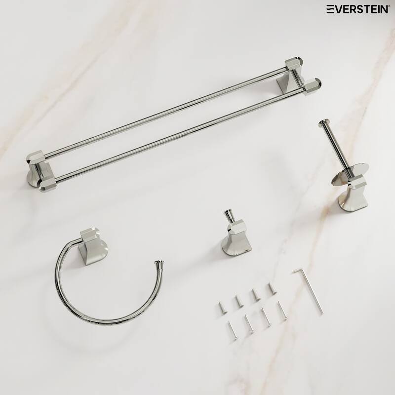 4-Piece Bathroom Hardware Set Bathroom Accessory Set