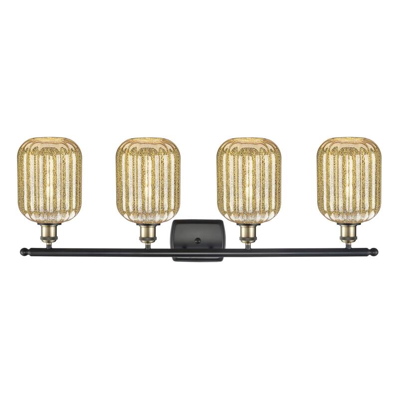 Innovations Lighting Endless Possibilities Ballston - Preston - 4 Light 37" Jar Shade Bath Vanity Light