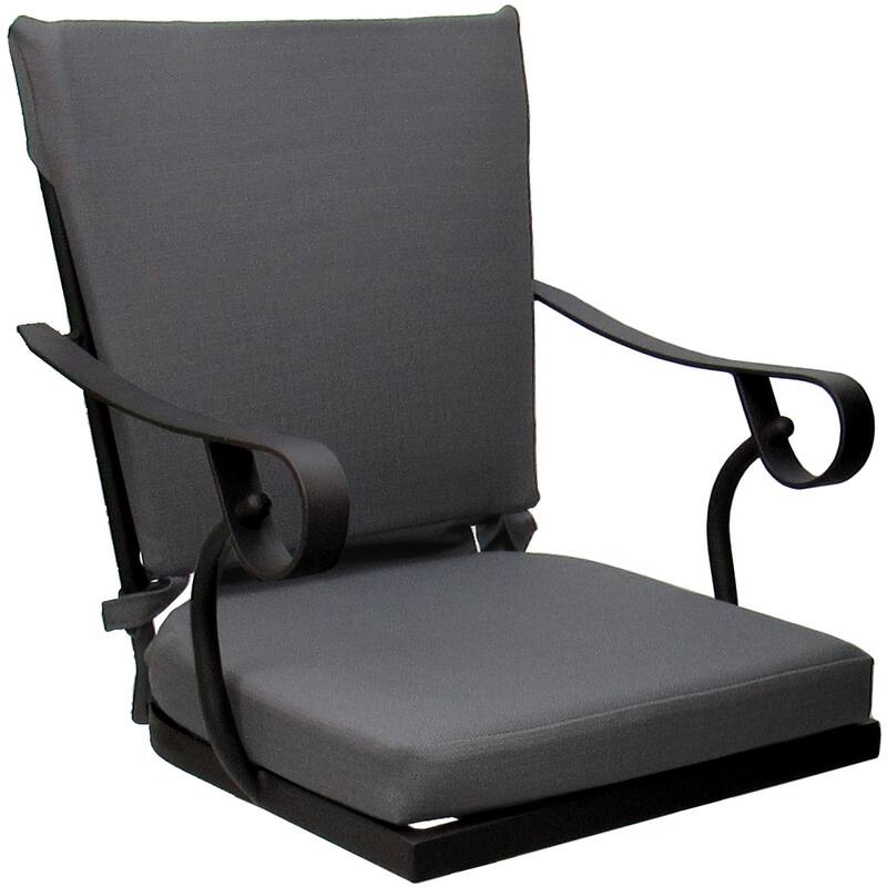 Outdoor or Indoor Patio Swivel Dining Chair - Jamey