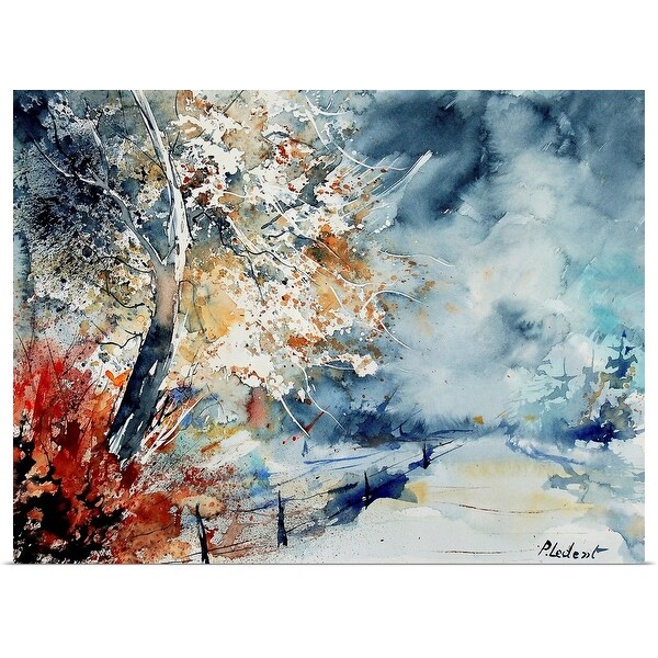 "Watercolor 2407063" Poster Print