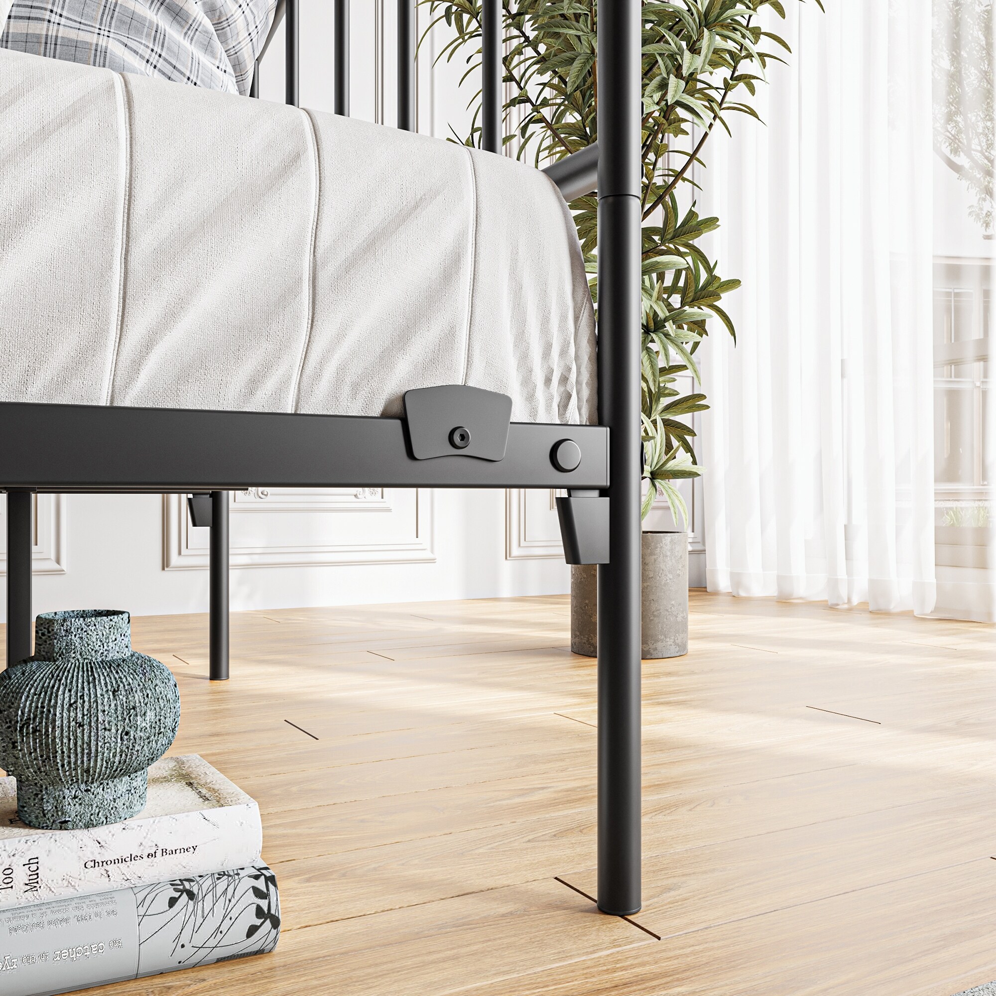 Metal Daybed Frame Twin Size Heavy Duty Metal Slats Bed Bath & Beyond