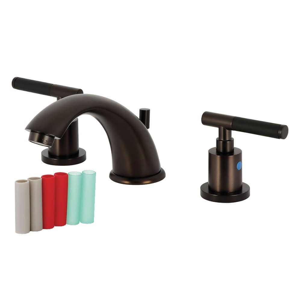 Kingston Brass KB896.CKL Kaiser 1.2 GPM Widespread Bathroom Faucet