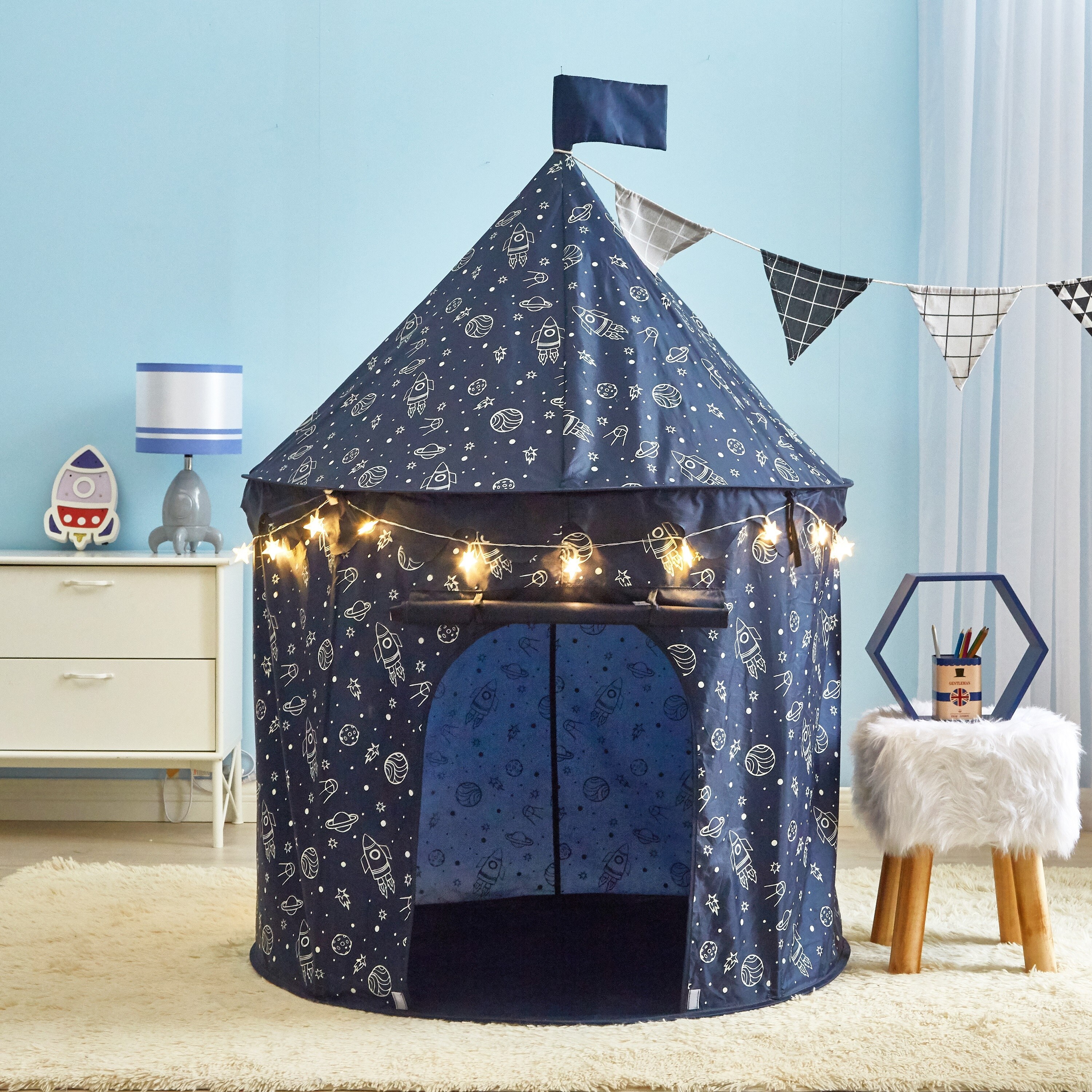 glow in the dark play tent