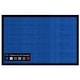 preview thumbnail 43 of 107, A1 Home Collections Polypropylene Rubber Door Mat All Weather Inside Outside Door Mat 16"x24" - Stripe Blue
