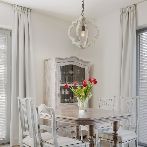 White shabby chic ceiling sale light