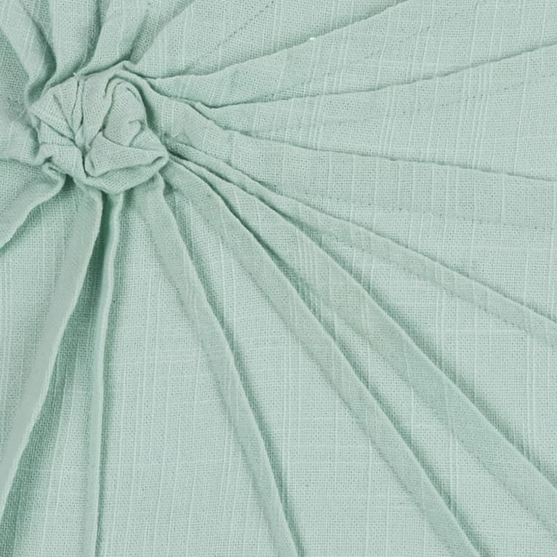 Twisted Knot Cotton Throw Pillow with Removable Cover