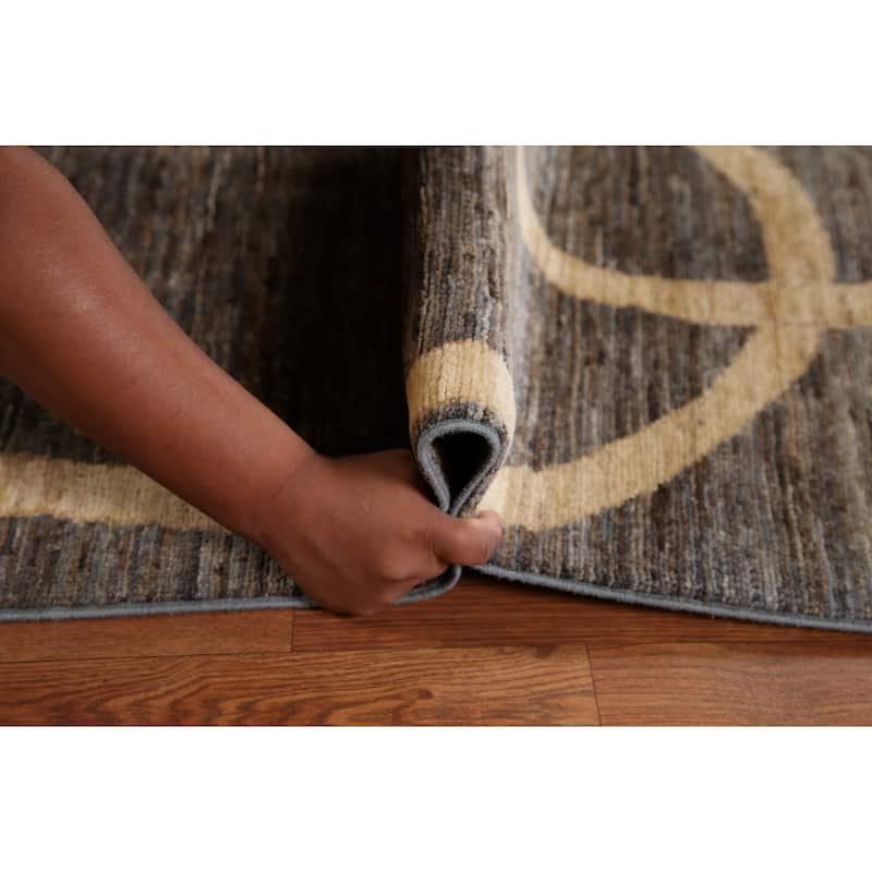 Gabbeh Kashkoli Area Rug Handmade Wool Carpet - 5'11"x 9'2"