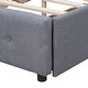preview thumbnail 39 of 40, Queen Size Murphy Bed Wall Bed with Drawer and a set of Sockets & USB Ports, Pulley Structure Design for Kids Teens Adults