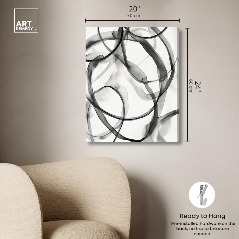 Dynamic Interplay I Canvas by Art Remedy, Gallery Wrapped