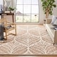 preview thumbnail 2 of 137, SAFAVIEH Handmade Capri Ilianka Wool Rug 12' x 18' - Ivory/Brown - Rectangle