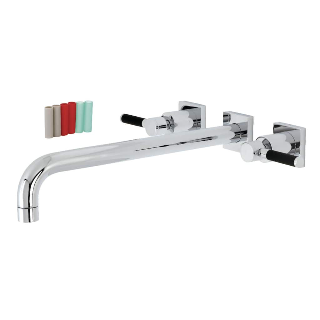 Kingston Brass Kaiser Wall Mounted Roman Tub Filler