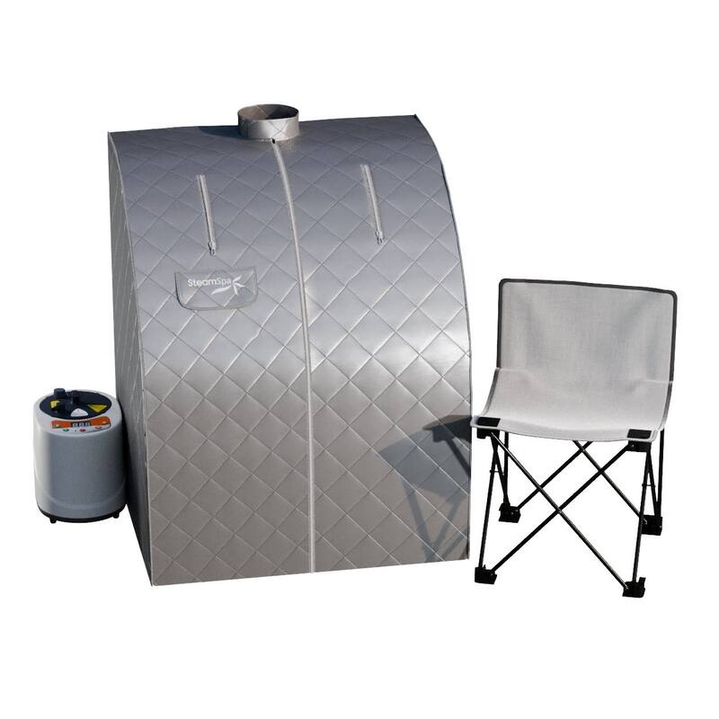 SteamSpa SP-SS0004-1P Foldable Indoor Sauna with Hand-Accessible