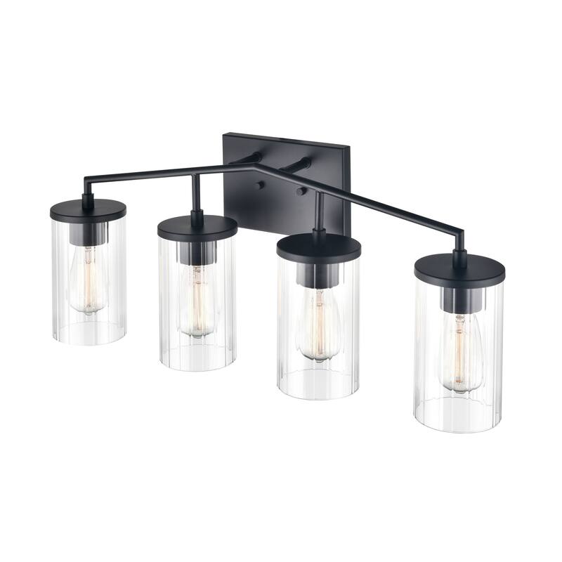 Millennium Lighting Beverlly Bathroom Vanity Light Fixture with Clear Beveled Glass Shades