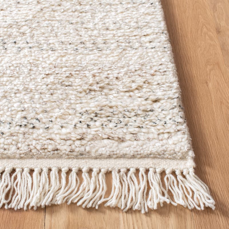 SAFAVIEH Handmade Casablanca Sura Shag Wool Area Rug