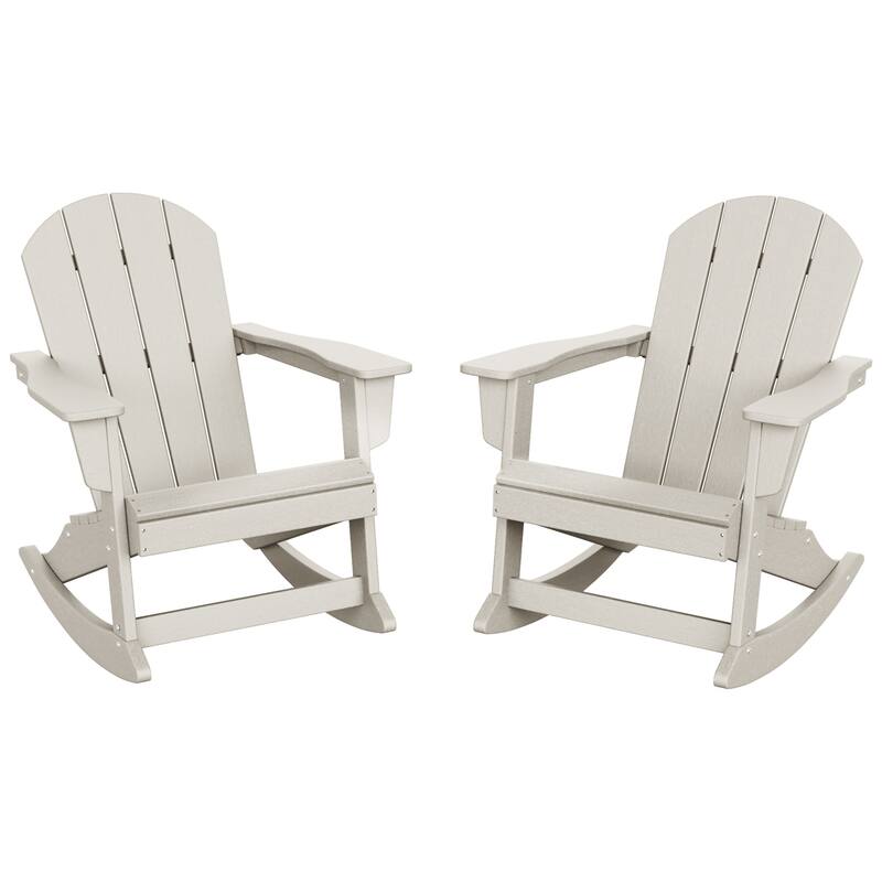 Laguna Hdpe All Weather Outdoor Patio Rocking Chair (Set of 2)