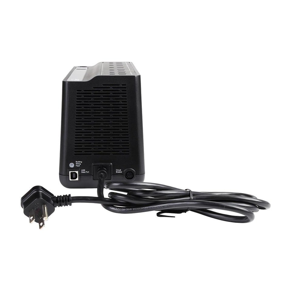 Back-UPS 600VA Battery Backup /& Surge Protector USB Charging Port BE600M1