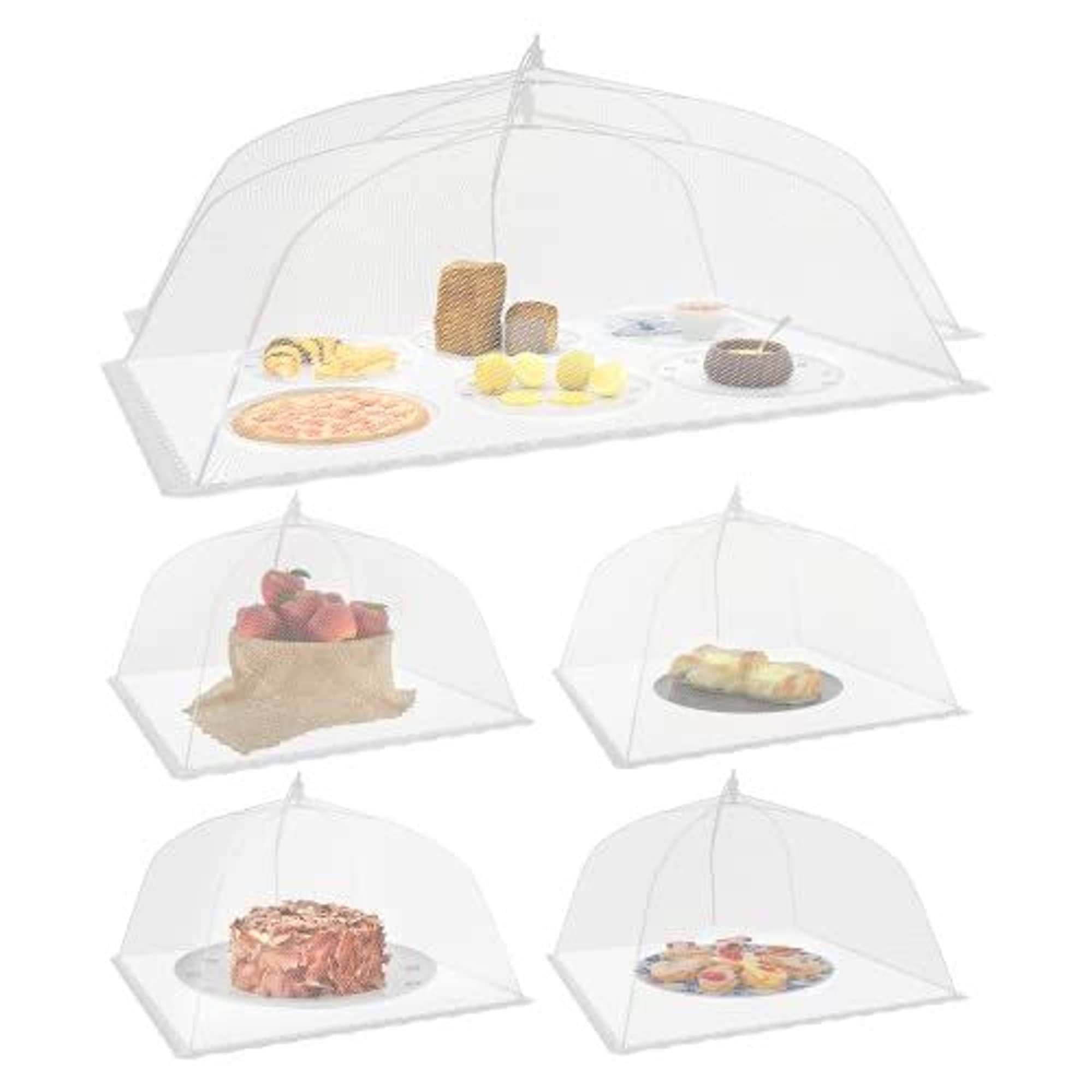 6 Pack Mesh Food Cover Set, 2 Jumbo (39