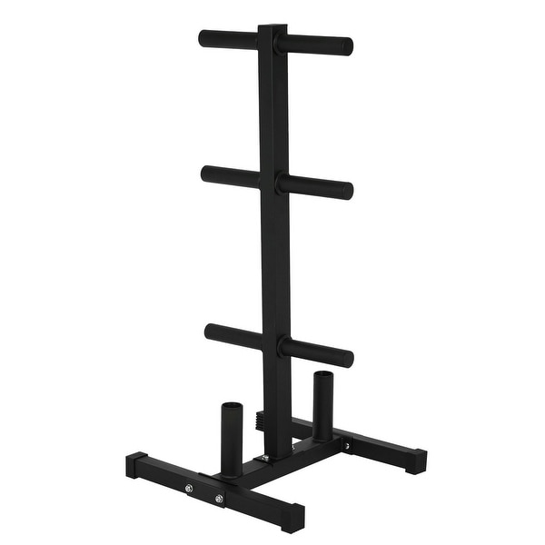 Olympic Weight Plate Rack For 2in Plates Vertical Bar Holder For