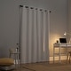 preview thumbnail 11 of 105, Sun Zero Cyrus Thermal Total Blackout Grommet Curtain Panel, Single Panel
