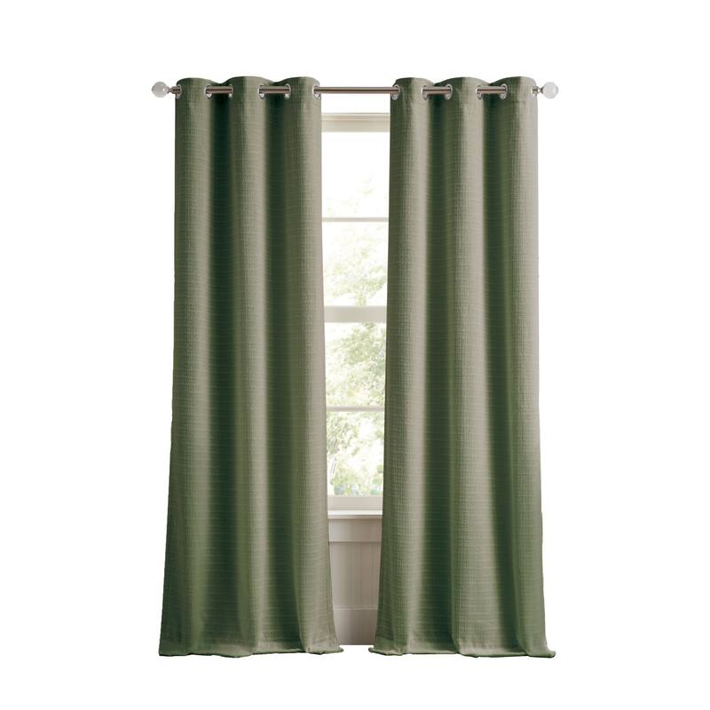 Martha Stewart Sutter Room Darkening Curtain Panel Pair