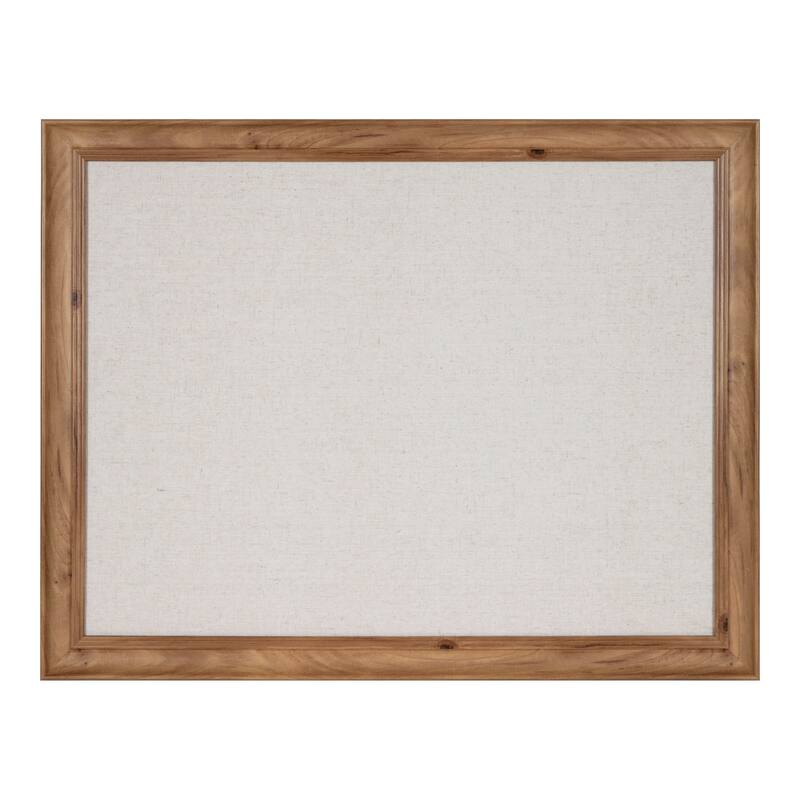 DesignOvation Macon Framed Linen Fabric Pinboard