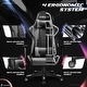 preview thumbnail 6 of 61, Homall Ergonomic Faux Leather Adjustable Swivel Office Gaming Chair