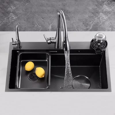 29.5" L Drop-In Single Bowl Stainless Steel Kitchen Sink