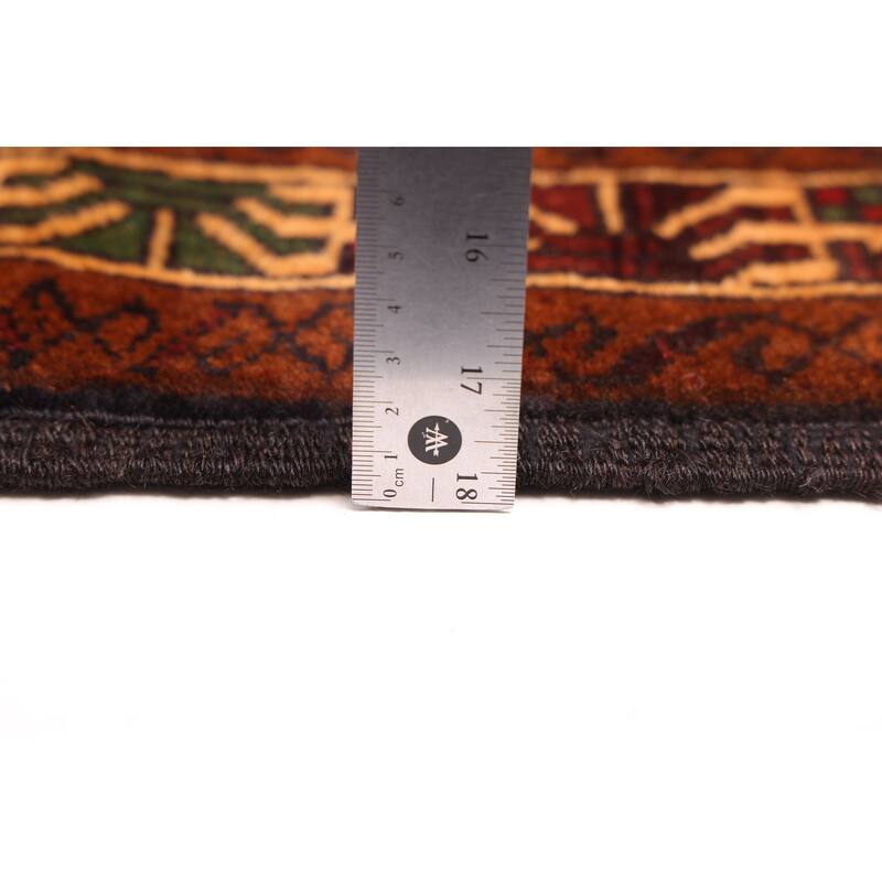 ECARPETGALLERY Hand-knotted Teimani Brown Wool Rug - 4'0 x 6'7