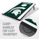 preview thumbnail 3 of 5, Michigan State Spartans NCAA Compact 2x3 Tailgate Cornhole Board Set