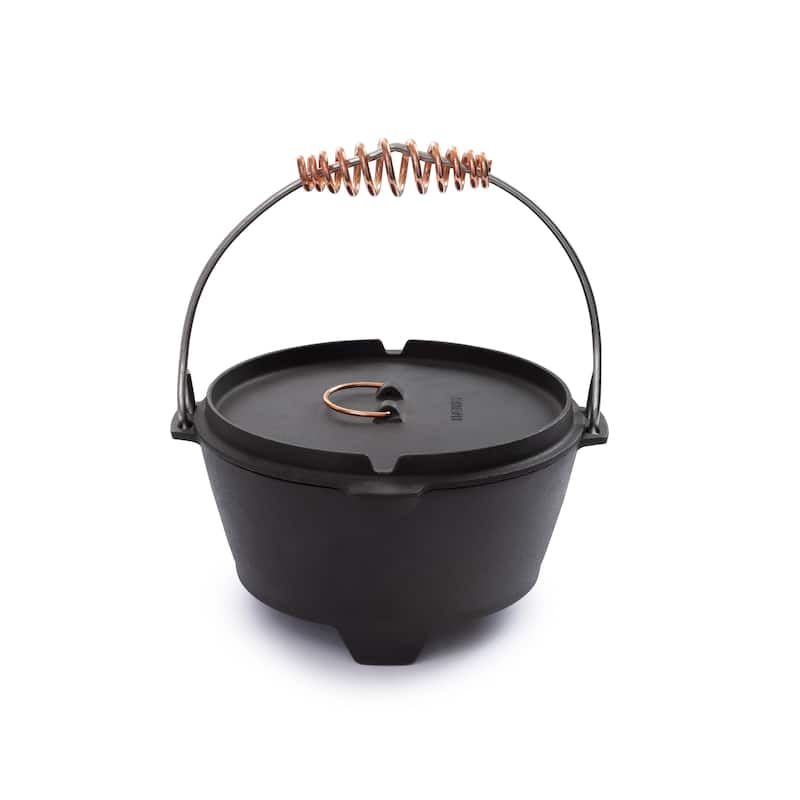 Barebones Polished Cast Iron Dutch Oven