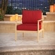 preview thumbnail 144 of 183, Sunbrella Outdoor Deep Seat Cushion Seat 25 x 25.5 x 5 | Back 25 x 18 x 5 - Canvas Jockey Red