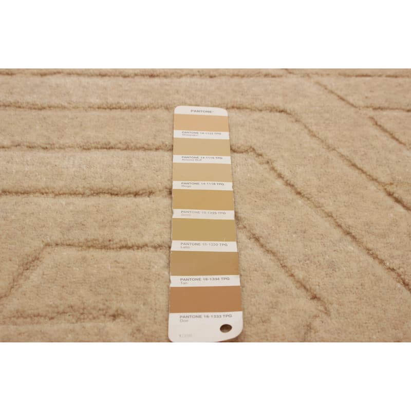 Kashkuli Gabbeh Beige Rug 4'0" x 4'0" - 4'0 x 4'0