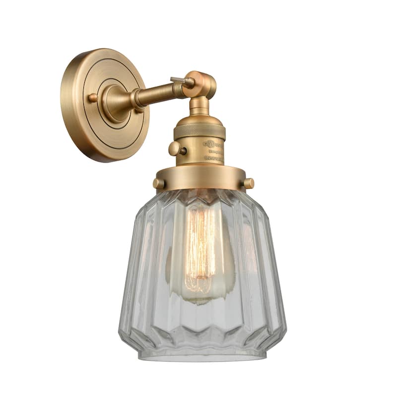 Innovations Lighting Chatham Single Light 12" Tall Bathroom Sconce