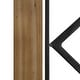 preview thumbnail 7 of 5, Kate and Laurel Brenham Wood and Metal Wall Plaque