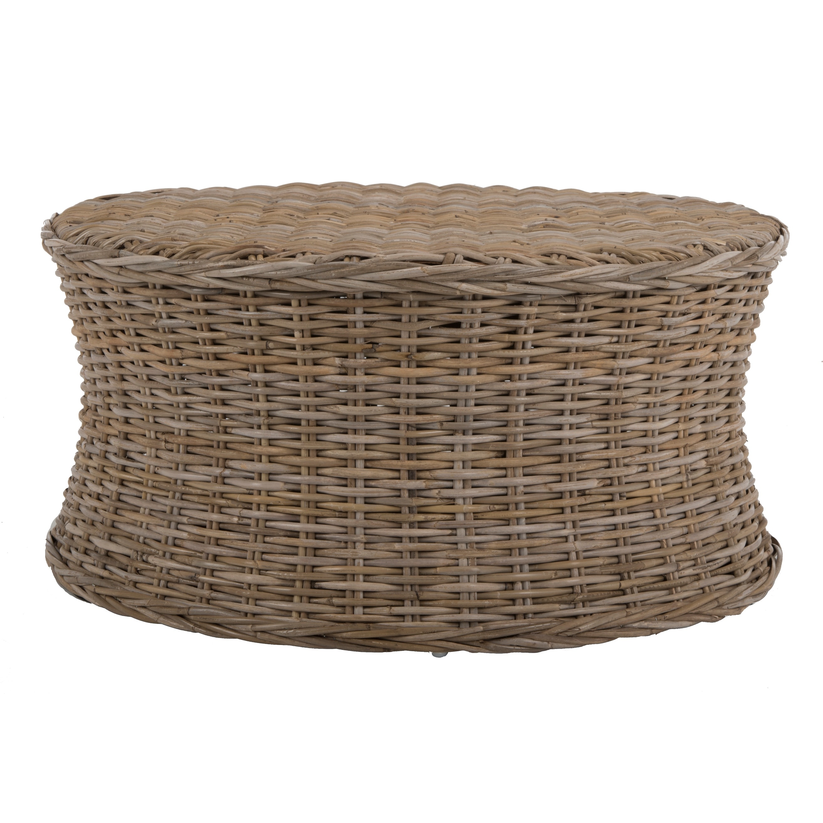 Safavieh ruxton natural wicker ottoman deals