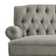 preview thumbnail 39 of 70, Moser Bay Arete Upholstered Tufted Settee Chesterfield Style Loveseat, Velvet or Linen