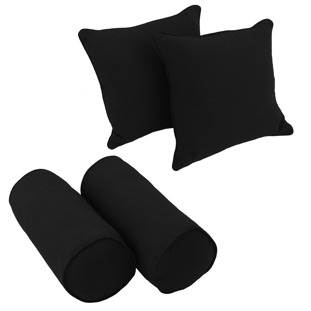 Black suede cheap pillows