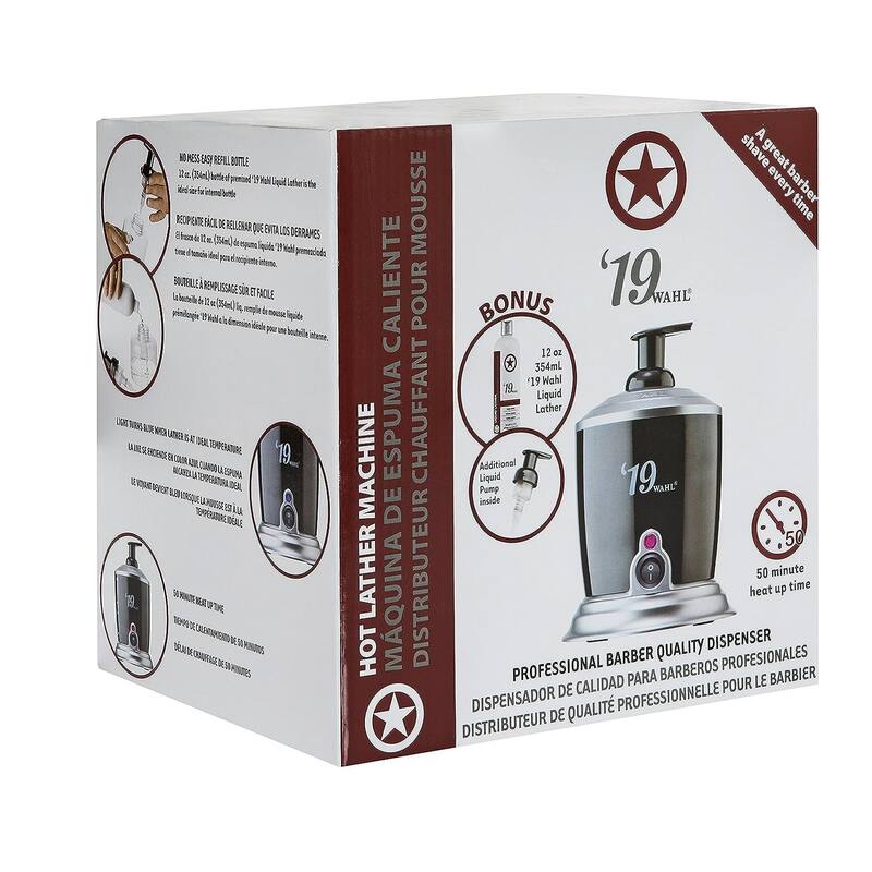 Wahl Professional Hot Lather Machine Professional Barber Quality Dispenser Model 68908