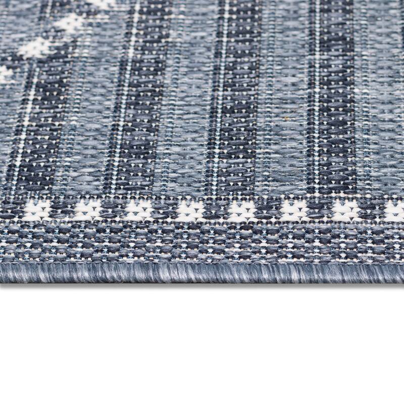 Liora Manne Malibu Checker Diamond Indoor/Outdoor Rug