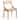 Costway 1/2/4 PCS Outdoor Dining Chair Teak Wood Armless Patio Chair