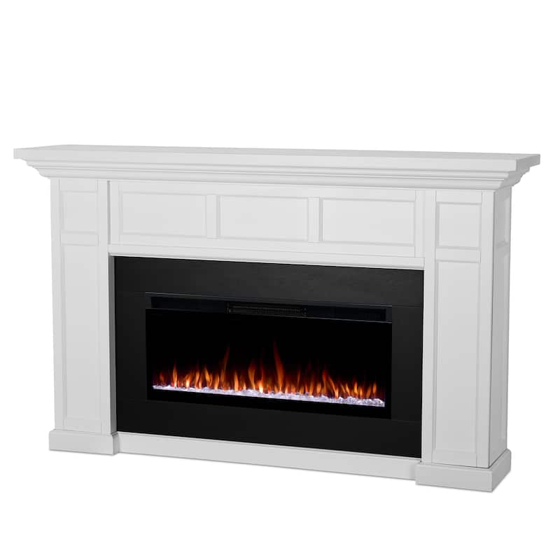 Alcott 75" Smart Landscape Electric Fireplace by Real Flame